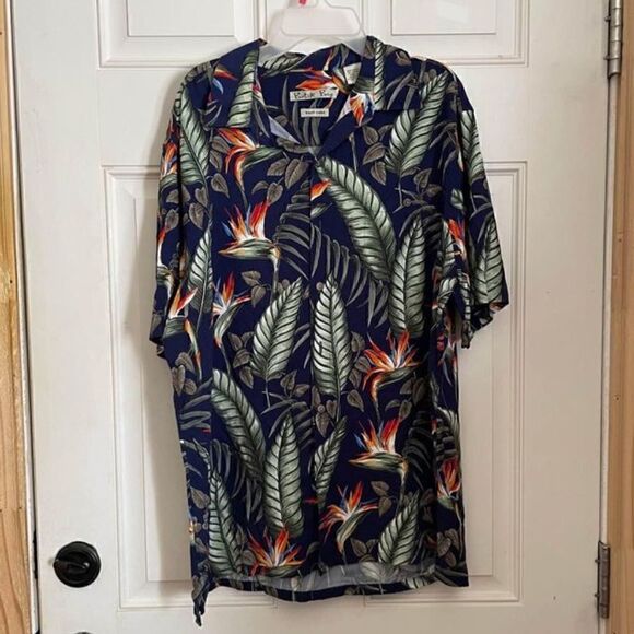Men’s Hawaiian Style Shirt Size Large - Picture 2 of 4